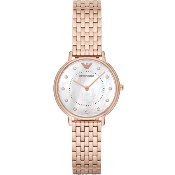 ساعت مچی زنانه رزگلد Emporio Armani مدل AR11006