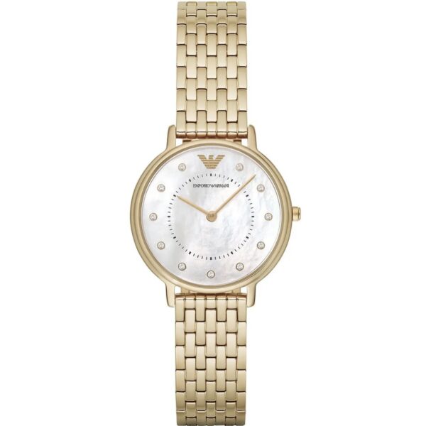 ساعت مچی زنانه طلایی Emporio Armani مدل AR11007