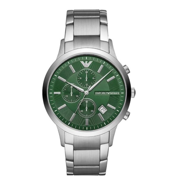 ساعت مچی مردانه صفحه سبز کرنوگراف Emporio Armani مدل AR11507